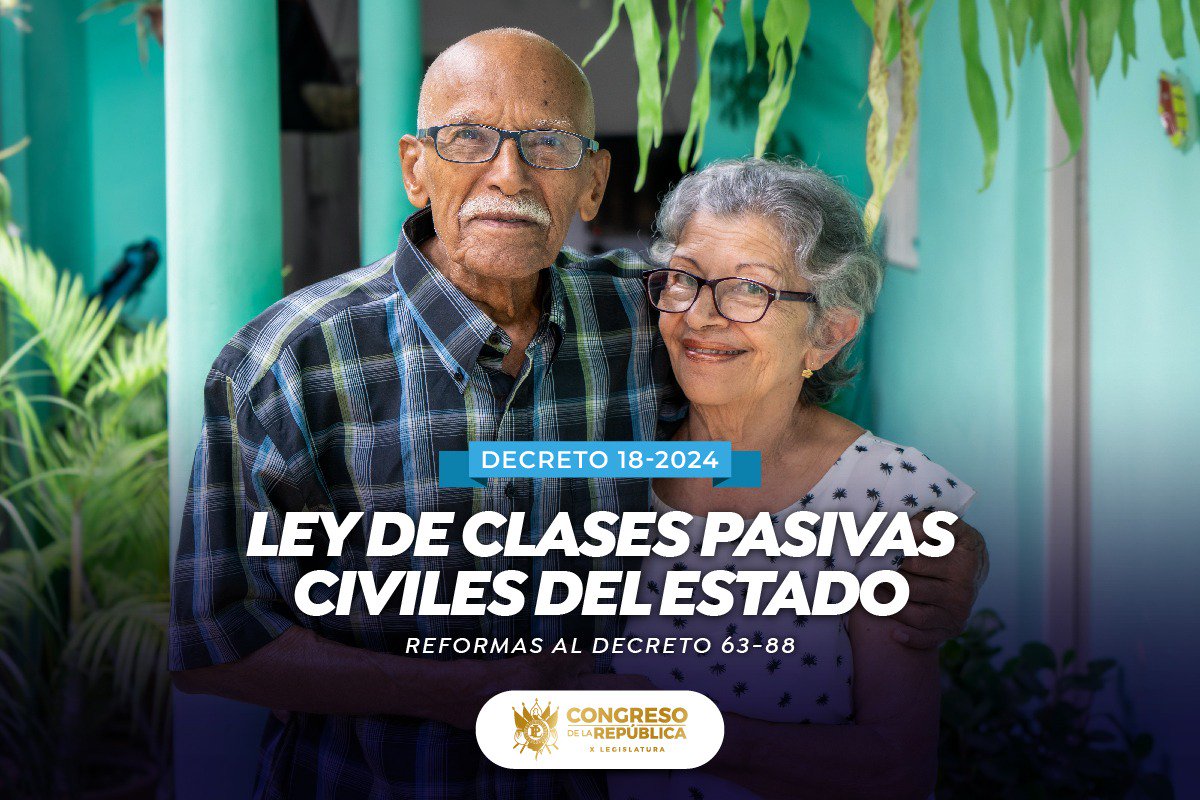 Decreto 18-2024 Ley Clases Pasivas
