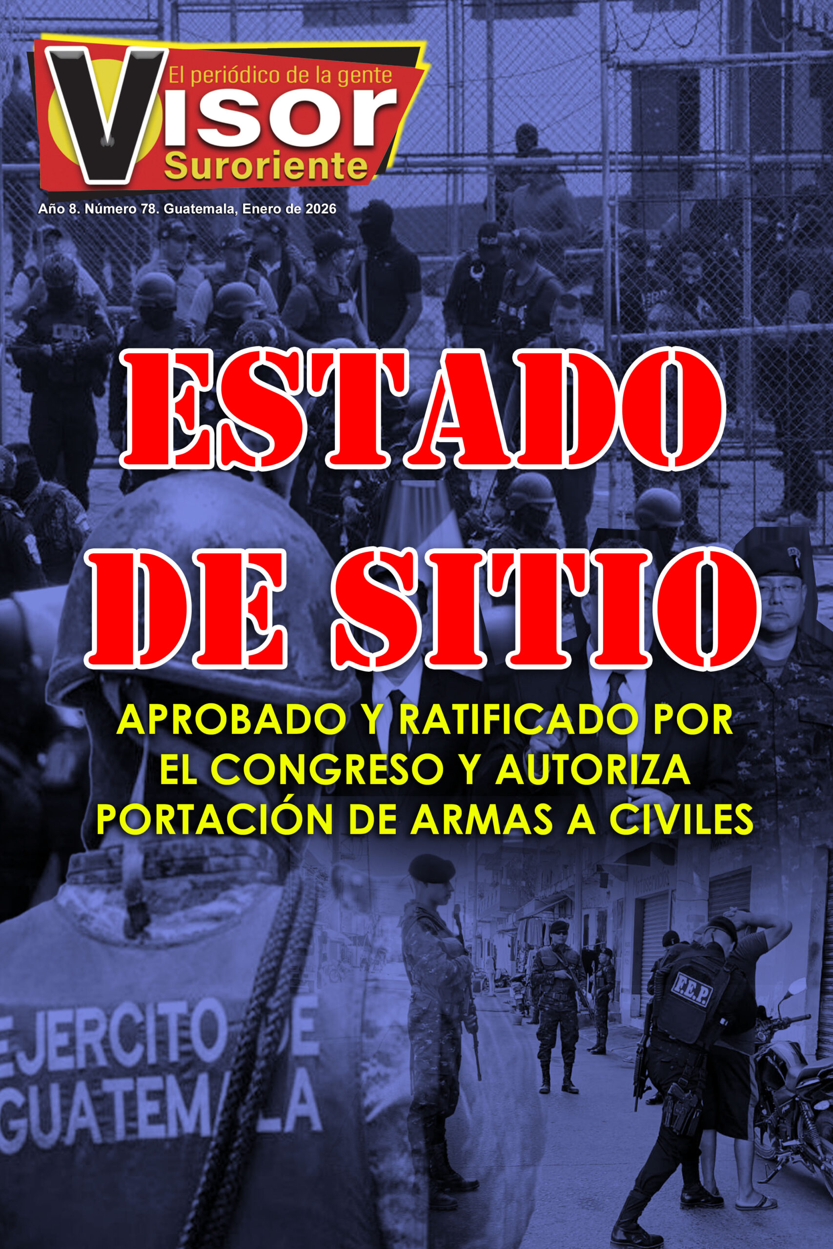 Portada Periodico Digital Visor Suroriente Enero 2026