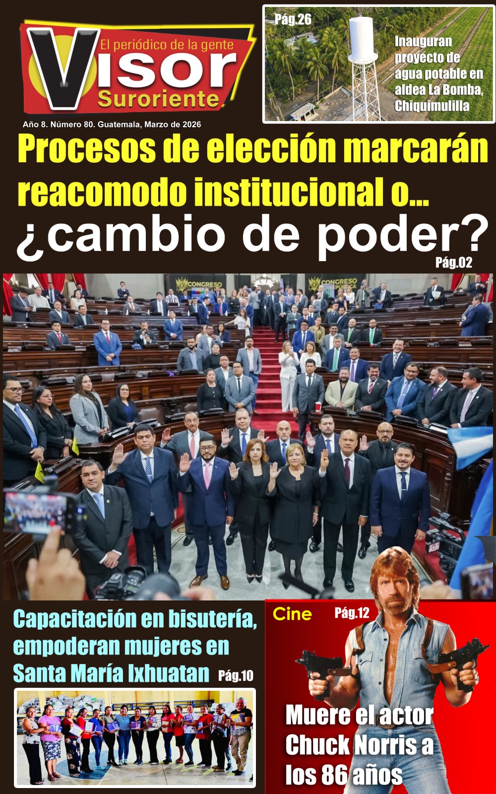 Periodico Digital Visor Suroriente Edicion Marzo